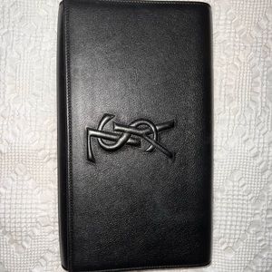 YSL Yves Saint Laurent Black Belle DeJour Clutch